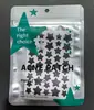 Parches para el acné en forma de estrella de hidrogel portátiles de PE corrector de maquillaje lindos parches invisibles para el acné para mujeres y hombres ocultando marcas de acné pegatinas