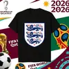 Camiseta Estampada con Logo de Equipo de la Copa del Mundo 2026 La Más Vendida en Amazon Casual de Manga Corta Talla Europea
