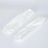 Manga impermeable y a prueba de aceite PU para hombre y mujer, mangas para adultos, asistentes de trabajo y tareas del hogar, limpiadores, manga antiincrustante, lona, negro