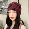 Gorro Turban de Rosa Transfronterizo para Mujer, Pañuelo Transpirable para Primavera y Verano, Gorro Protector de Cabello para Dormir Postparto, Gorro Versátil de Quitar y Poner para el Día a Día