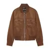 Chaqueta Abrigo de Gamuza Versátil de Estilo Europeo Transfronterizo 2026 Nueva Moda Temperamento para Mujer Venta al por Mayor para Viajes 1316020