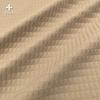 Tecido Corta-Vento Jacquard 75D de Camada Dupla com Grade de Pão Algodão Antiestático Vestuário Bagagem Tecido Elástico Atacado Jaqueta de Penas