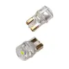 Luz Indicadora de Ancho de Coche T10 Transparente Cristalino LED Integrado Luz de Coche Cob Alto Brillo W5W Luz de Matrícula Luz de Lectura 12V