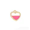 Série Rosa Vermelho Misto Acessórios de Joias com Esmalte em Liga para Pulseira DIY Colar Corrente de Celular Pingente de Chaveiro