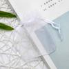 Bolsas de Regalo de Organza con Cordón al por Mayor en Stock, Bolsas de Empaque para Joyería, Bolsas de Empaque de Regalo de Malla a Prueba de Insectos