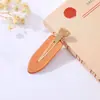 Pinza para el Cabello de Acrílico Estilo Francés Carey, Pinza para el Frente de Acetato Vintage, Pinza para el Cabello Sin Costuras para Fijar el Flequillo