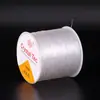 Material con cuentas rollo grande Línea elástica de cristal DIY accesorios de joyería hechos a mano línea de cuentas elástica transparente al por mayor
