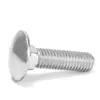 Acero Inoxidable 304 Tornillo de Carruaje de Cabeza Grande Cabeza Redonda Cuello Cuadrado Estante Cabeza Plana Semi-Cuadrado Mm6M8M10M12