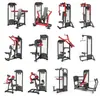 Equipo de Fitness Sentadilla Jalón Alto Apertura Placa de Pesas Entrenador Gimnasio Equipo de Fuerza