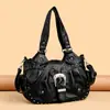 Ventas Directas de Fábrica Bolso de Hombro para Mujer Personalizado Bolso de Mano de Moda Europea y Americana Bolso Cruzado Casual Tote Bolsa de Gran Capacidad