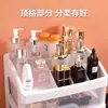 Caja de Almacenamiento de Cosméticos Transparente Multicapa Tipo Cajón Simple Organizador de Papelería y Artículos Varios para Escritorio Estante de Almacenamiento