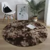 Tapete Redondo de Pelúcia Estudo Sala de Estar Tapete para Mesa de Centro Quarto Tapete de Cabeceira Cesta Suspensa Infantil Cadeira de Balanço Cadeira de Computador Tapete de Chão