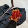 Bolso tipo bandolera moderno retro para chica, bolso tipo concha, bolso cubo, bolso cruzado de alta gama europeo y americano, bolso de hombro estilo estudiante universitario para mujer