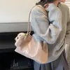 Bolso tote vintage de gran capacidad para el día a día, alta apariencia, simple, nuevo, casual, estilo coreano, bolso de hombro para mujer, otoño 2026