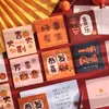 Tarjetas de Felicitación de Año Nuevo 2026 Tarjetas de Presentación de Lujo Estampadas en Oro Tarjetas de Bendición Manuscritas de Año Nuevo para Maestros y Clientes