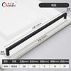 9*9 moderno simple transfronterizo comercio exterior internacional gabinete armario mueble tirador aleación de aluminio tirador de puerta de gabinete spray negro
