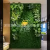 [Série Flores Desabrocham Como Neve] Parede de Plantas Flor Artificial Biônica Paisagismo Paisagem de Parede Artificial Combinação Decoração de Interiores