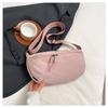 2025 Bolsa de Lona Nicho para Mujer Nuevo Estilo Coreano Simple Gran Capacidad Moderna Ligera Práctica de Un Hombro Cruzada Portátil