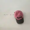 Gorra de Béisbol Infantil con Bordado de Letras y Bloques de Color, Gorra de Moda para Primavera/Otoño para Niños