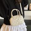 Bolso Pequeño Cruzado para Mujer 2026 Nueva Moda Retro Bolso de Hombro con Remaches Bolso Cuadrado Pequeño de Doble Capa Venta al por Mayor