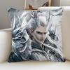 Anime Nezha: la Magia del Niño Entorno Marino Almohada de Dibujos Animados Decoración Sala de Estar Sofá Cojín de Oficina Protector de Cintura