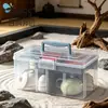 Caja de Almacenamiento para Juego de Té de Gran Capacidad Bnbs, Organizador de Juego de Té Apilable, Ahorra Espacio, No Ocupa Espacio