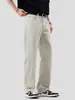 Ropa de Hombre Fengshe / Novedad Primavera 2026 Estilo Japonés Holgado Marca de Moda Jeans Versátiles Sin Estirar Pierna Recta Pantalones Largos