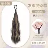 Trenzas para Peluca de Mujer con Mechas Dopamina, Anillos Trenzados para Peluca, Herramienta para Extensiones de Cabello, Mechones de Cabello de Colores, Coletas Dobles