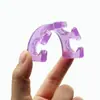 Esmalte de unha coloração nail art separador de dedo do pé separador de dedo do pé ferramenta auxiliar para aplicação de esmalte separador de dedo do pé TPE