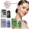 Eelhoe Mascarilla Sólida de Huevo y Té Verde Facial Limpieza Profunda Hidratante Reafirmante Piel Barra Mascarilla de Barro