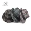 Gorra Cuadros Estilo Europeo y Americano para Hombre, Sombrero de Sol para Exteriores, Nuevo Estilo Primavera y Verano Gorra de Jazz Cuadros para Mujer, Estilo Retro Británico