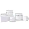 15g-200g Materiais de Embalagem Cosmética Frasco de Creme Acrílico Grande Capacidade Tamanho Viagem Frasco de Amostra de Creme