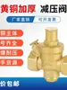 Válvula Reductora de Presión de Agua Corriente de Cobre Puro Engrosada de 4 Puntos Dn15 20 Calentador de Agua Purificador de Agua 25 Válvula Estabilizadora de Presión 32 Ajustable 40