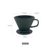 Cafetera de mano, aparato de café de goteo manual, cafetera personalizada, filtro de café, taza, cafetera de mano de cerámica para el hogar