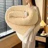 Nueva manta de felpa de algodón suave jacquard modelo transfronterizo tipo A, manta de felpa jacquard de doble cara para el hogar y la oficina, manta para aire acondicionado, manta para siesta