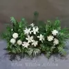 Arreglos Florales de Boda Estilo Bosque, Macetas Colgantes, Flores de Seda, Decoraciones de Pasillo, Decoraciones para la Ceremonia de Entrega del Coche de Boda, Escaparates, Plantas Verdes