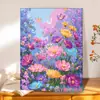 Pintura al Óleo Digital al por Mayor Pintura al Óleo DIY Colorear Florales Alféizar de Ventana Flor Pintura al Óleo Relleno Pintura Decorativa Simple