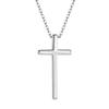 Colgante de Cruz Brillante Estilo Coreano Simple Moda Creativo Cruz Regalo para Pareja Colgante