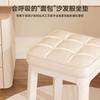 Taburete Doméstico Taburete de Almacenamiento Taburete de Bolsa Suave Apilable Taburete de Maquillaje Taburete Bajo Taburete Cuadrado Simple Silla de Mesa de Comedor Escritorio