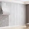 Papel tapiz autoadhesivo tipo panel de roca de luz suave, adhesivo de pared tipo azulejo para decoración de pared de fondo en dormitorio y sala de estar, adhesivo impermeable y resistente a la suciedad