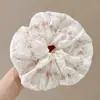 Estilo College Renda Quatro Camadas Renda 2025 Novo Estilo Coreano Coque Suave Elástico de Cabelo Corda de Cabelo Corda de Cabelo