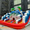 Tobogán Inflable de Palmera de PVC Grueso Juguete para Parque Acuático al Aire Libre