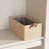 Artefacto de almacenamiento de pantalones Caja de almacenamiento de ropa Caja de almacenamiento de ropa en capas para el hogar Bolsa de almacenamiento de armario Caja de almacenamiento