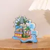 Ímãs de Geladeira Personalizados de Madeira e Metal de Cidades em Fujian, China, Lembranças Criativas DIY para Atrações Culturais e Turísticas