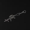 Arma de Sobrevivência Jedi do Peace Elite Modelo de Arma de Fogo 98Kawm Jogo de Comer Frango Chaveiro de Metal Pingente de Presente