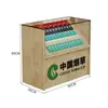 Balcão de Caixa de Supermercado com Display Integrado para Contagem de Cigarros Rack de Cigarros para Loja de Conveniência Combinação de Balcão e Rack para Cigarros Novo Armário de Cigarros com Gaveta
