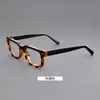 Gafas de moda para hombre con montura grande y filtro de luz azul, gafas retro para mujer con montura cuadrada ultraligera y diseño en relieve, gafas sin graduación para miopía