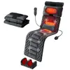 Cojín de masaje de cuerpo completo para uso doméstico, masajeador eléctrico de hombros, cuello y espalda, colchón de masaje con vibración de columna cervical, amasado y terapia de calor