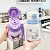 Nueva taza termo infantil Sanrio con licencia oficial 2026 para estudiantes de primaria, botella de agua de aspecto atractivo para niñas