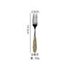 Acero Inoxidable Flor Dorada Tallada Mango Elegante Novedad Vajilla Cuchillo Tenedor Cuchara Vajilla Occidental